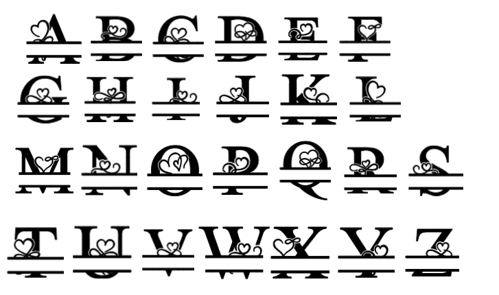 Monogram Wood Coaster