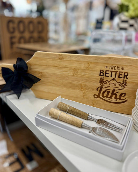 Lake Life Bamboo Board