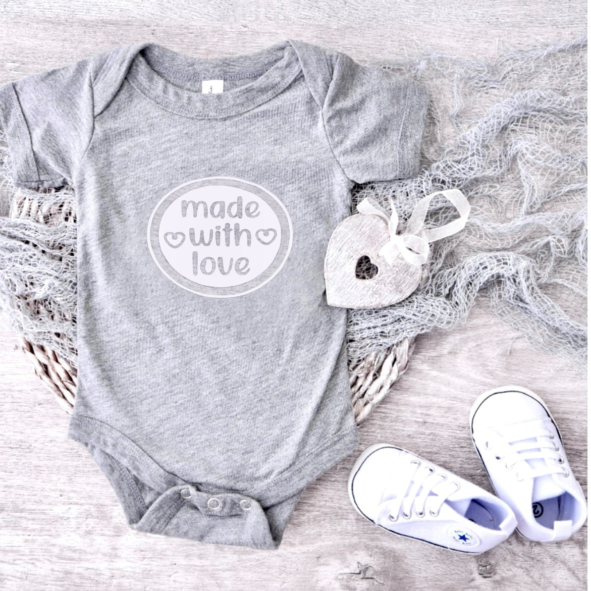 Made with Love Onesie