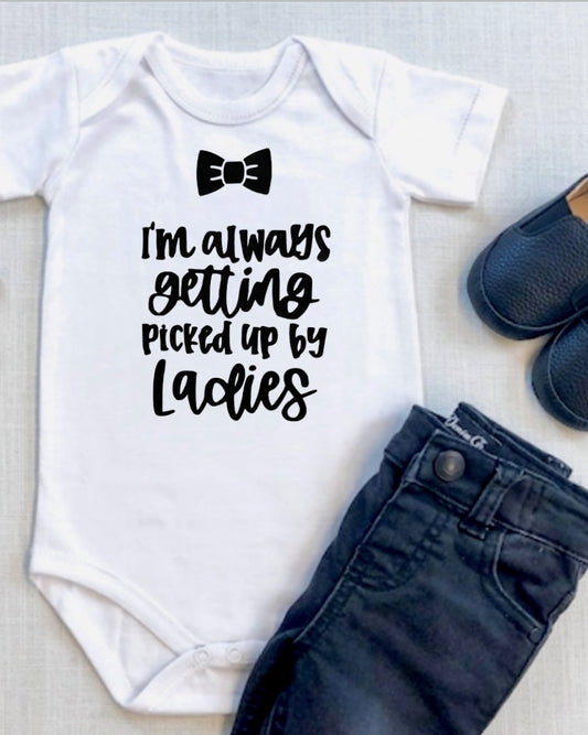 Picked Up by Ladies Onesie