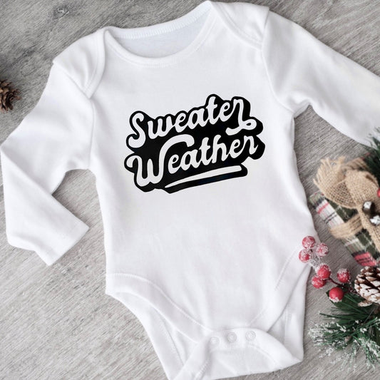 Sweater Weather Onesie